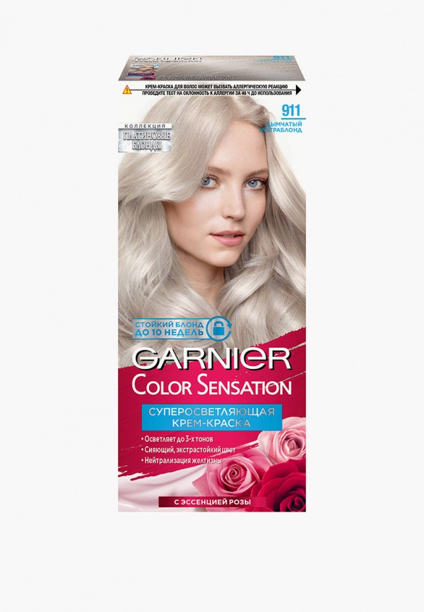 

Краска для волос Garnier, Серый, стойкая, с эссенцией розы