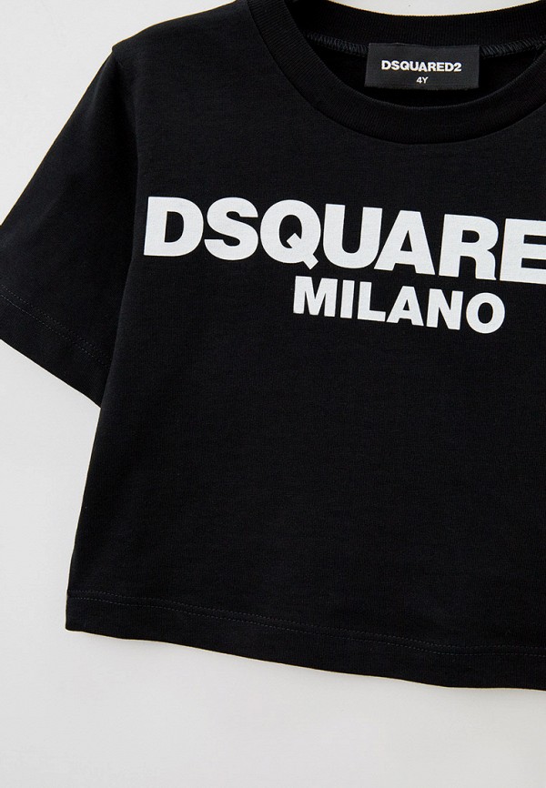 Футболка Dsquared2 черный, размер 116, фото 3