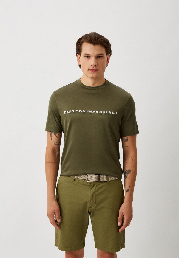 

Футболка Emporio Armani, Хаки