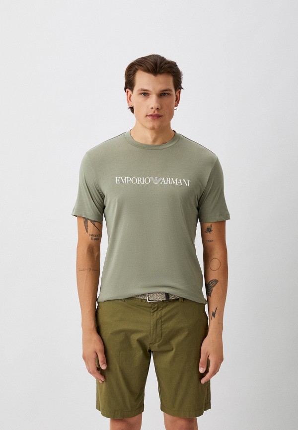 

Футболка Emporio Armani, Хаки