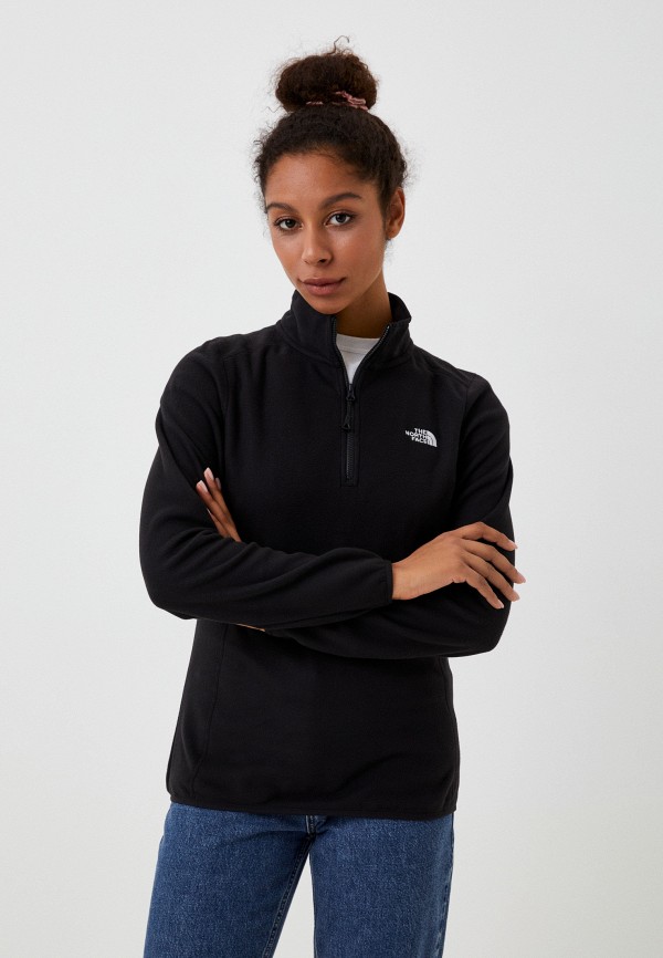 

Олимпийка The North Face, Черный, W 100 GLACIER 1/4 ZP