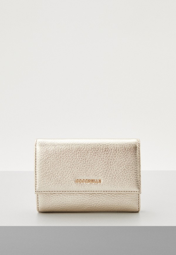 

Кошелек Coccinelle, Золотой, METALLIC SOFT