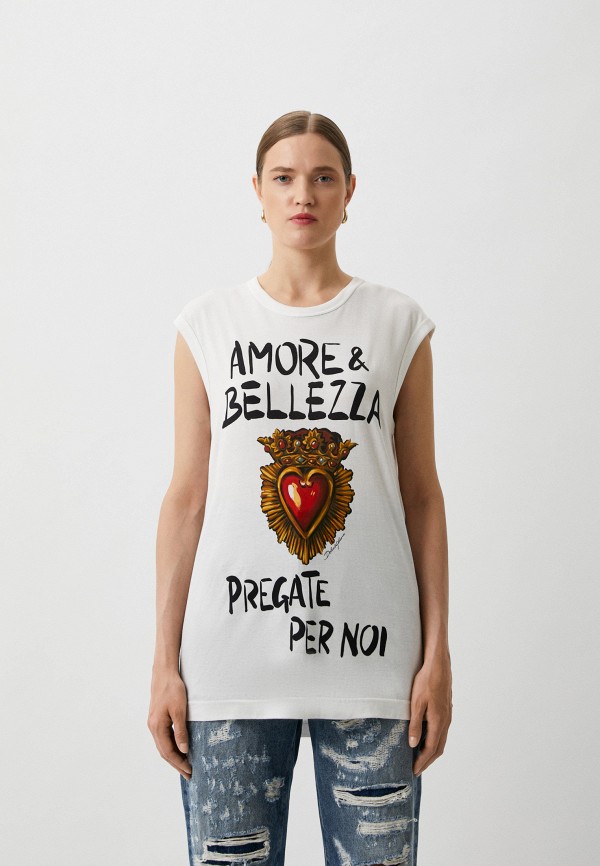 

Майка Dolce&Gabbana, Белый