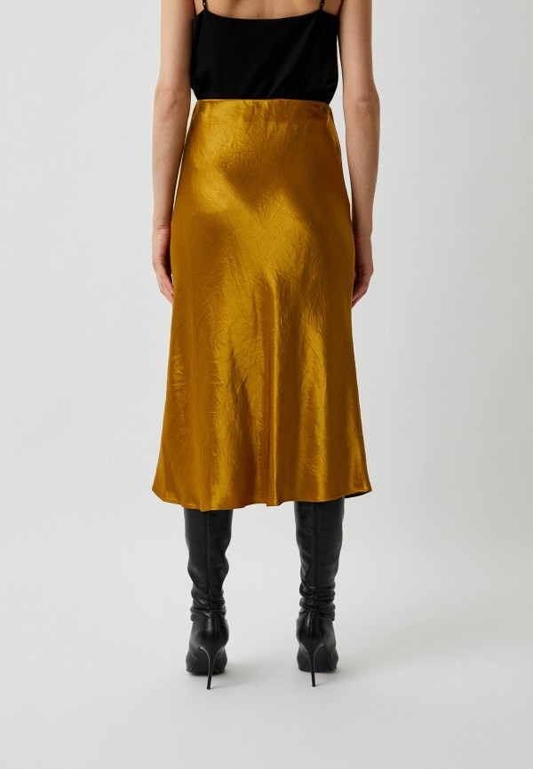 Юбка Max Mara Leisure золотой, размер 38, фото 3