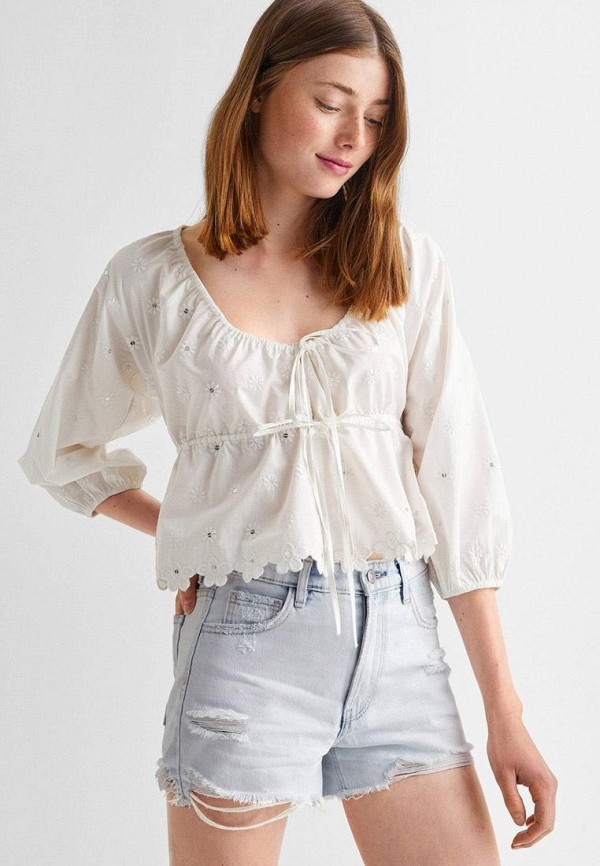 

Шорты джинсовые Mango Kids, Голубой, BSC