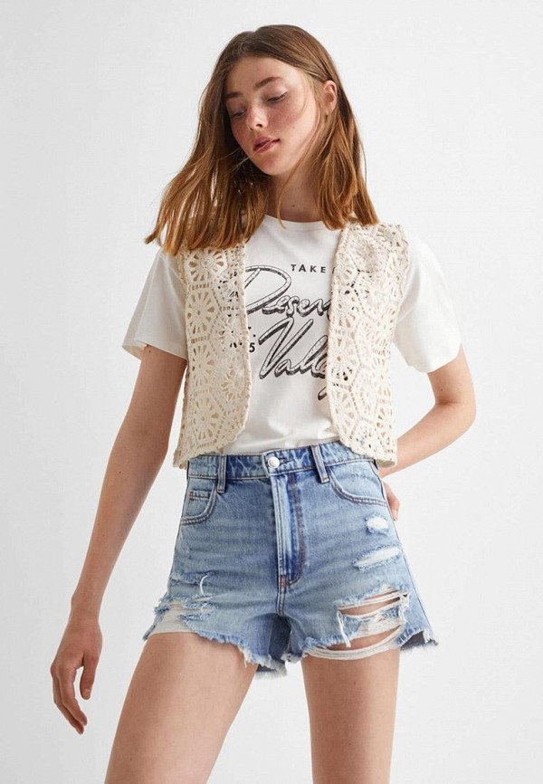 

Шорты джинсовые Mango Kids, Голубой, BSC