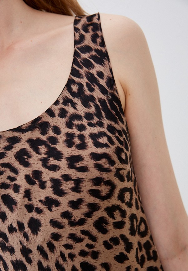 Платье Francesca Peretti коричневый, размер 42, фото 4