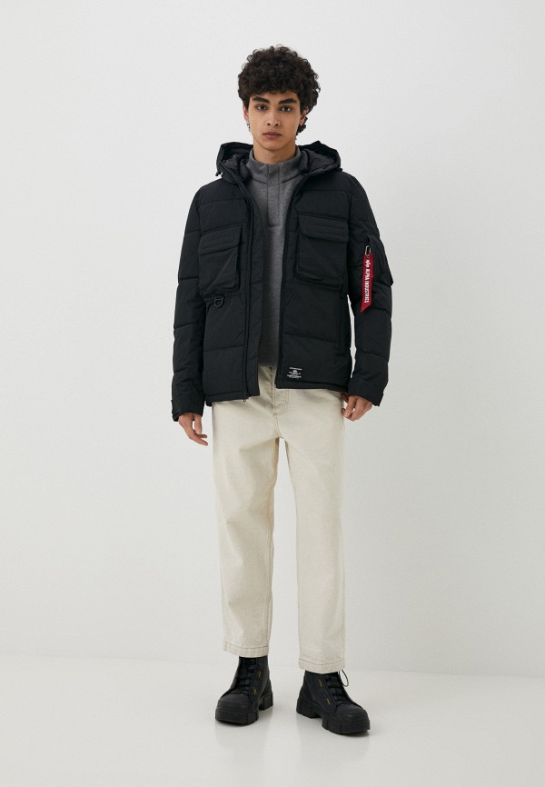 фото Куртка утепленная и брелок alpha industries