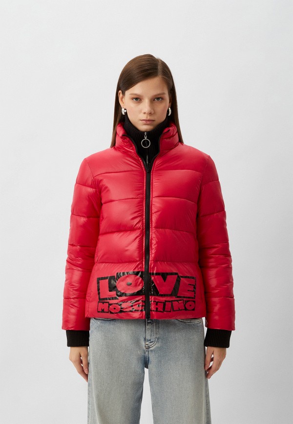 

Куртка утепленная Love Moschino, Фуксия