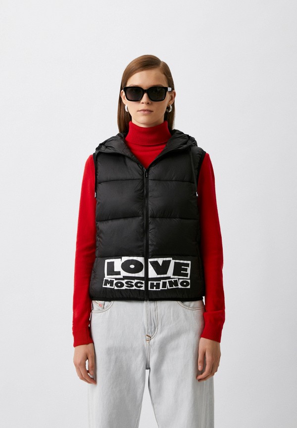 фото Жилет утепленный love moschino