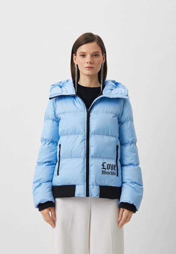 

Куртка утепленная Love Moschino, Голубой