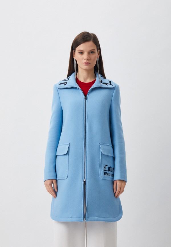 

Пальто Love Moschino, Голубой