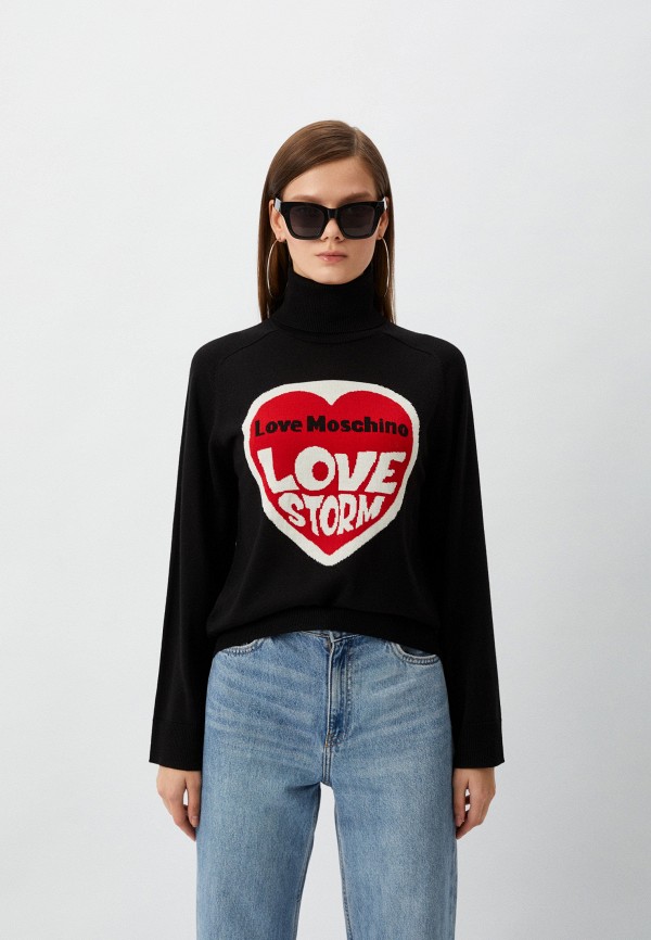 

Водолазка Love Moschino, Черный