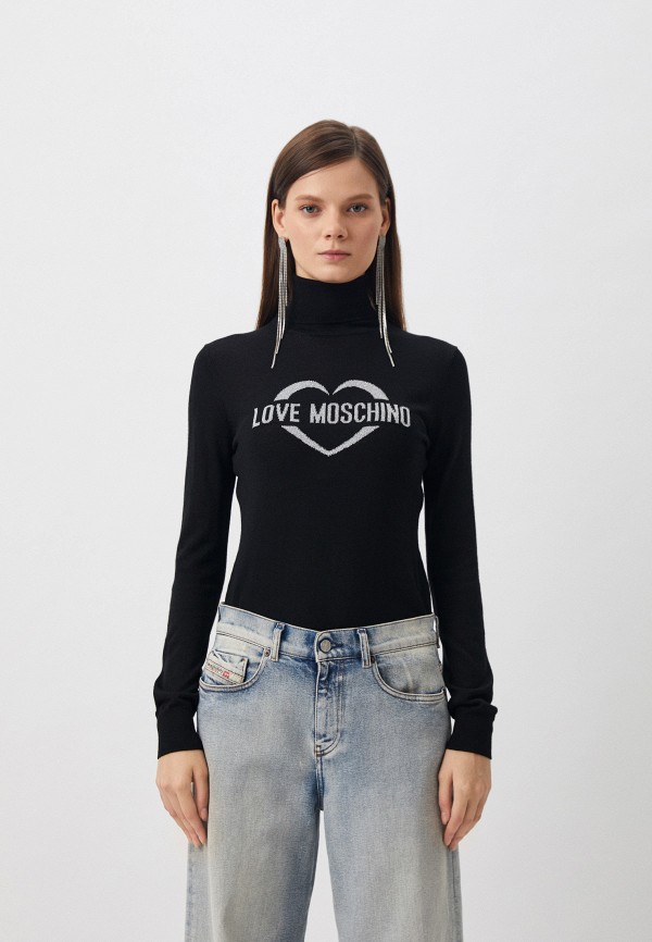 

Водолазка Love Moschino, Черный