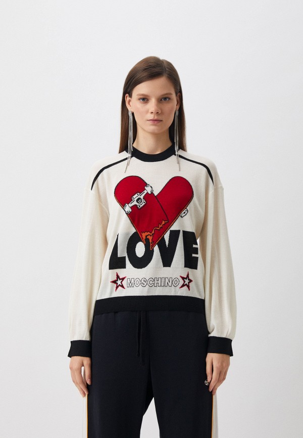 

Джемпер Love Moschino, Белый