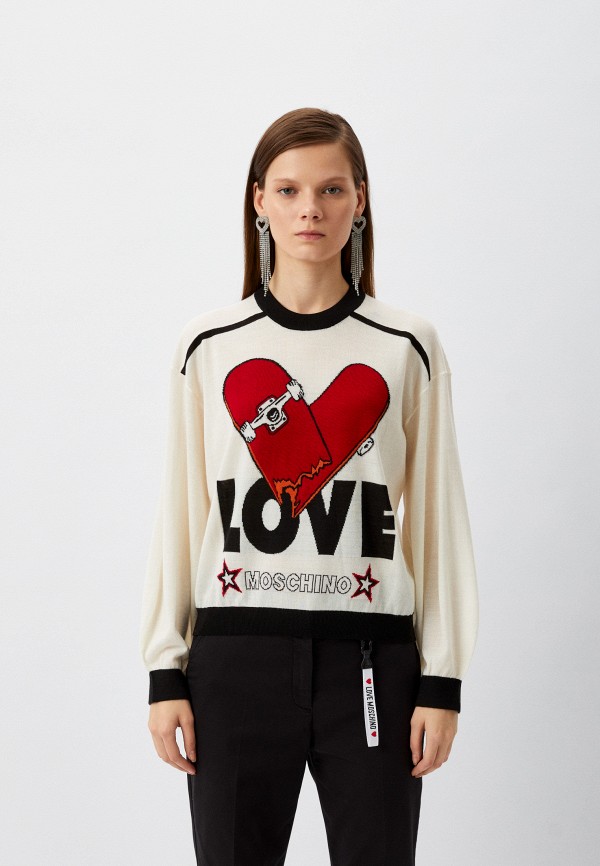 

Джемпер Love Moschino, Белый