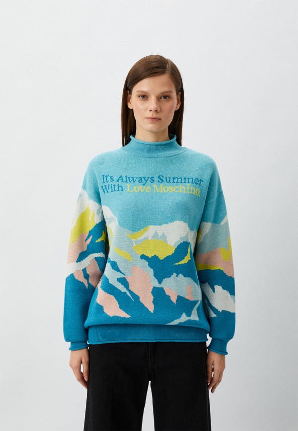 

Свитер Love Moschino, Голубой