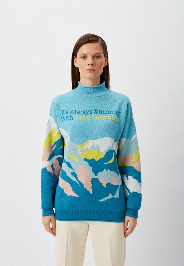 

Свитер Love Moschino, Голубой