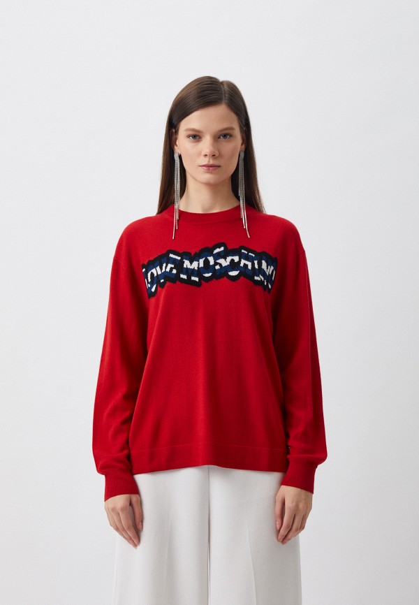 

Джемпер Love Moschino, Красный