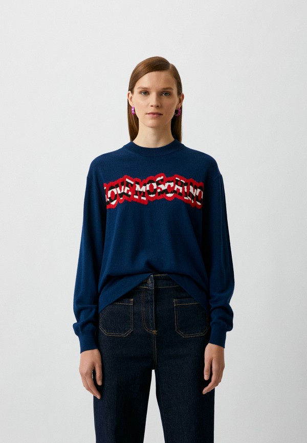 

Джемпер Love Moschino, Синий