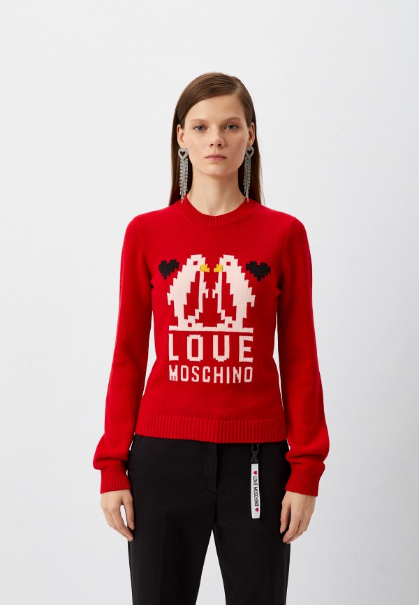 

Джемпер Love Moschino, Красный