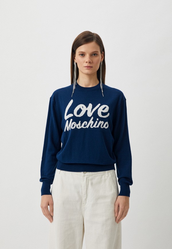 

Джемпер Love Moschino, Синий