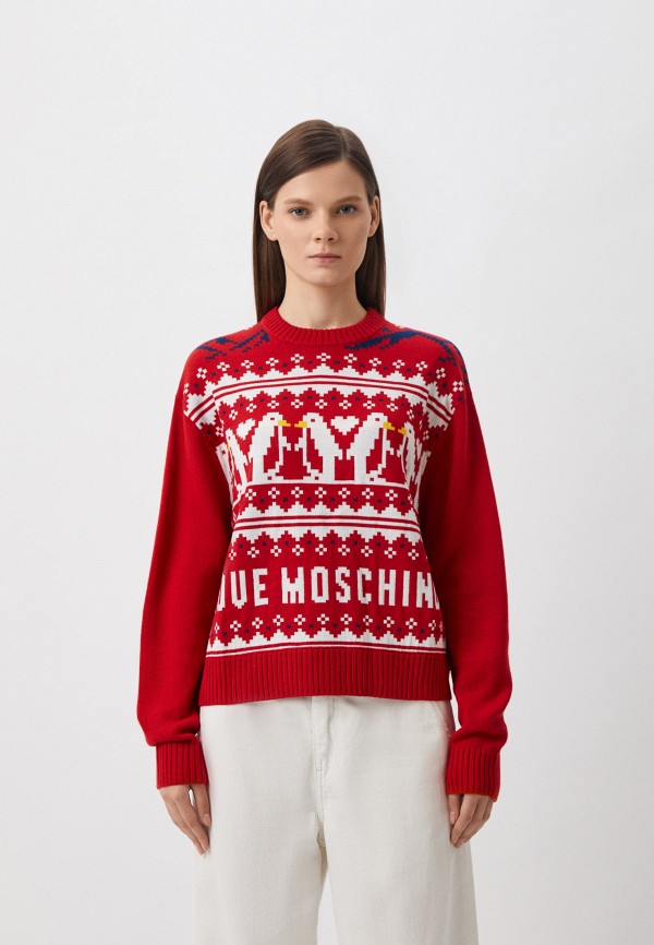 

Джемпер Love Moschino, Красный