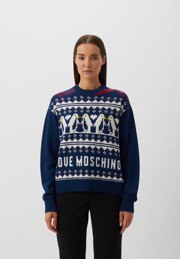 

Джемпер Love Moschino, Синий