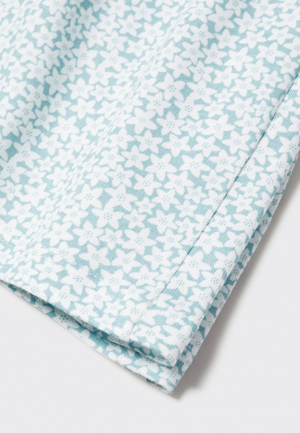 Платье Mango Kids бирюзовый, размер 110, фото 5