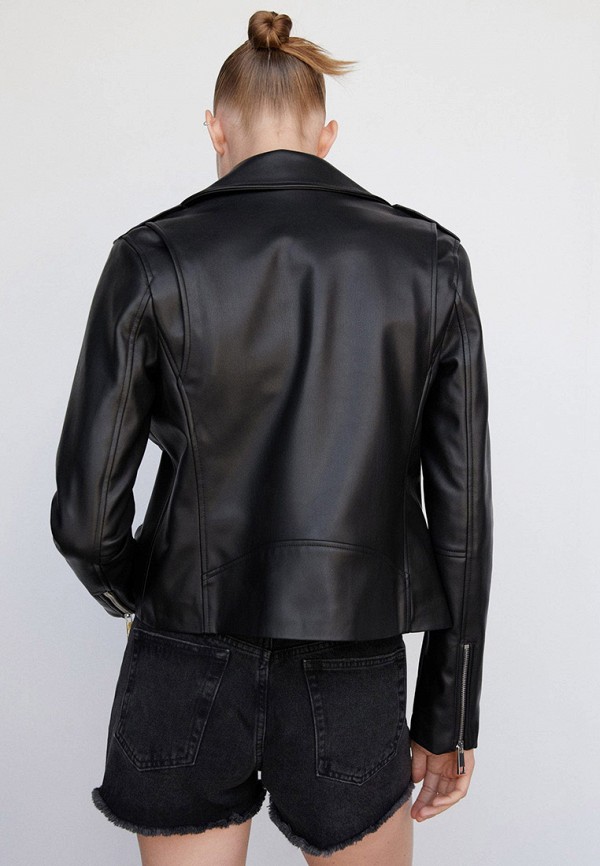 фото Куртка кожаная mango