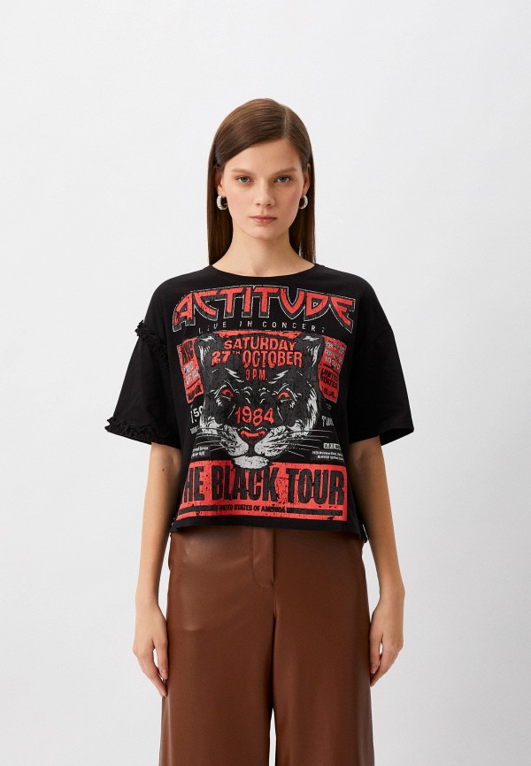 

Футболка Twinset Milano, Черный, ACTITUDE