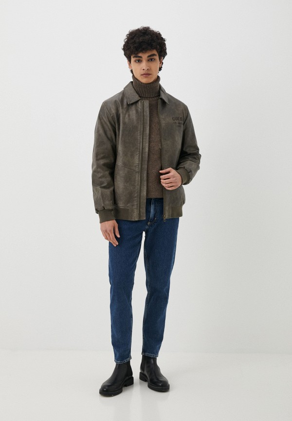 фото Куртка кожаная guess