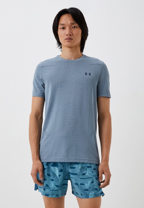 

Футболка спортивная Under Armour, Серый, UA SEAMLESS GRID SS