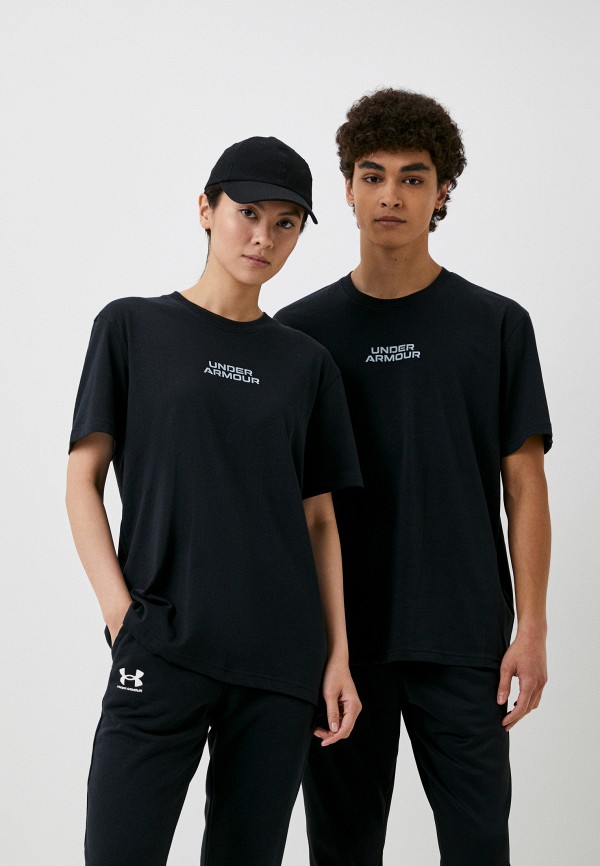 

Футболка Under Armour, Черный, UA OUTLINE HEAVYWEIGHT SS