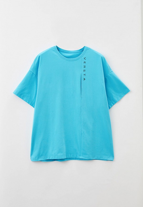 

Футболка Versta, Голубой, Oversize