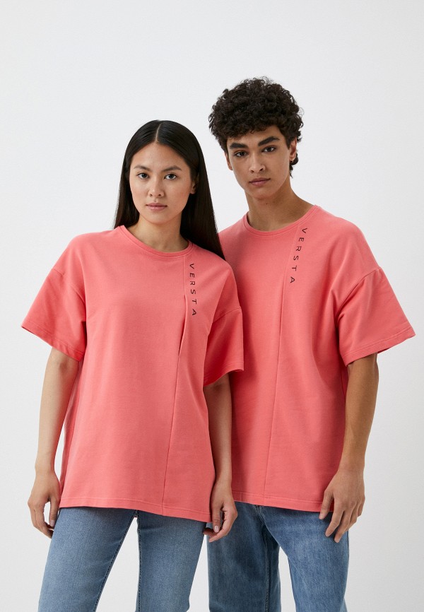 

Футболка Versta, Коралловый, Oversize