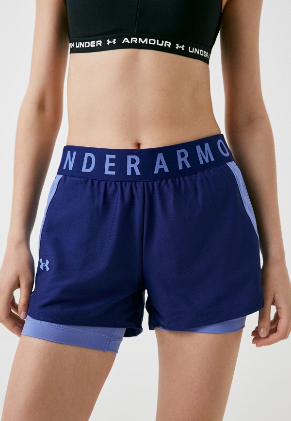 

Шорты спортивные Under Armour, Фиолетовый, PLAY UP 2-IN-1 SHORTS