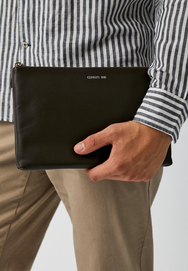 Сумка Cerruti 1881 коричневый, размер 00, фото 6