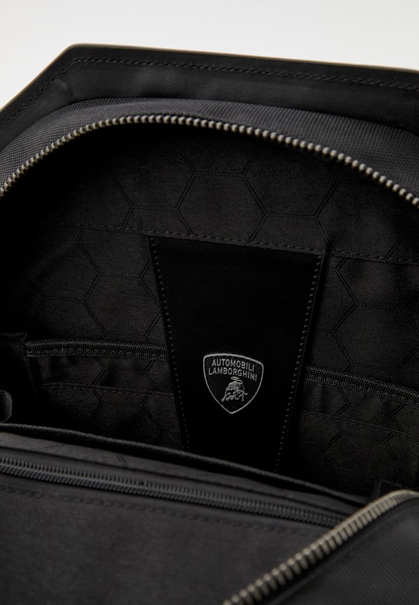 Рюкзак Automobili Lamborghini черный, размер 00, фото 4