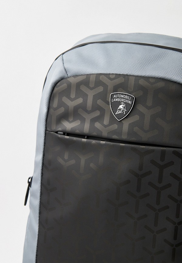 Рюкзак Automobili Lamborghini голубой, размер 00, фото 3