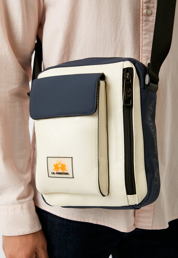 Сумка La Martina белый, размер 00, фото 6