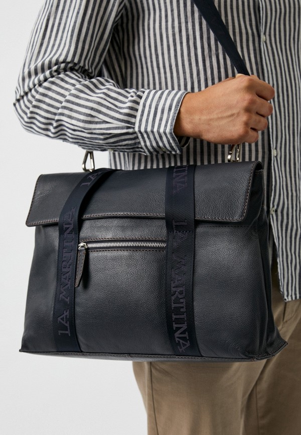 Сумка La Martina синий, размер 00, фото 6