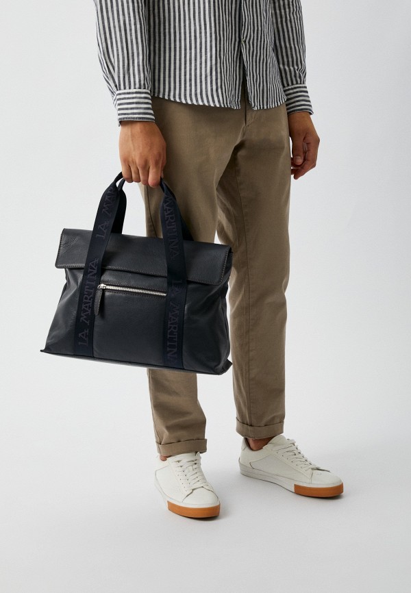 Сумка La Martina синий, размер 00, фото 5