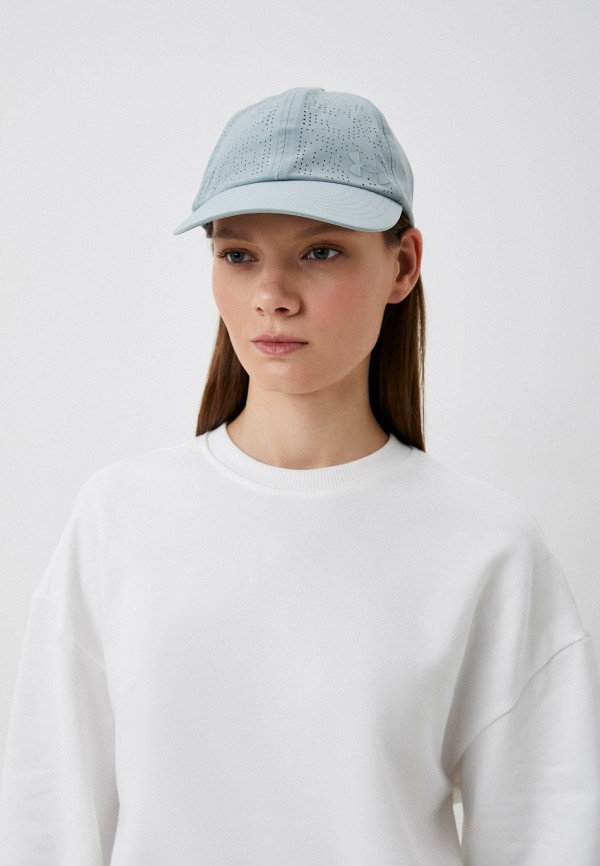 Бейсболка Under Armour бирюзовый, размер 54, фото 4