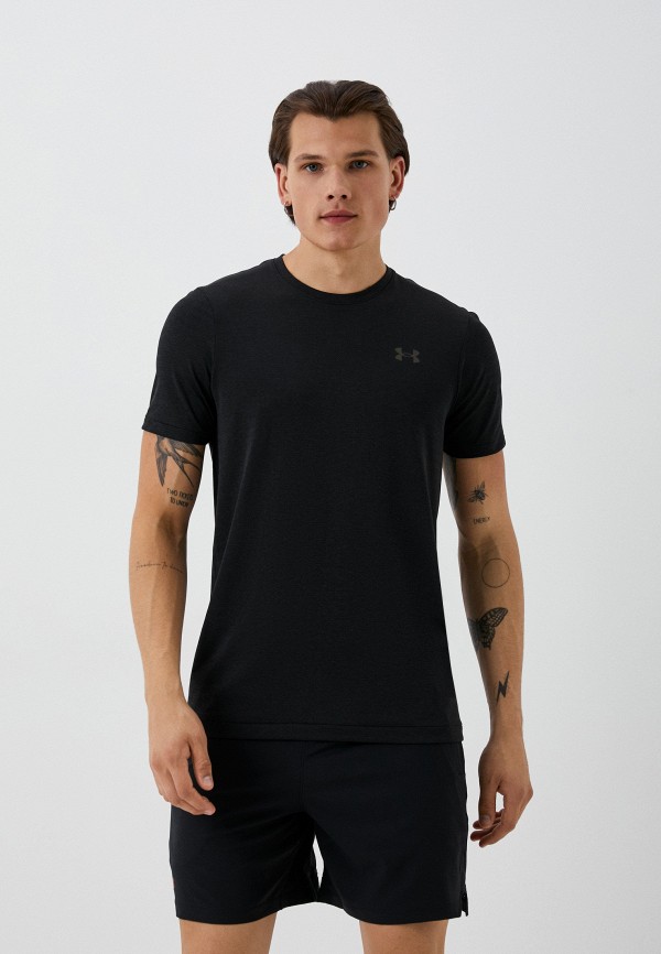 

Футболка спортивная Under Armour, Черный, UA RUSH SEAMLESS GEOSPORT SS