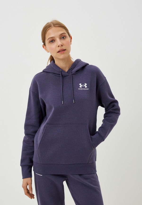 

Худи Under Armour, Фиолетовый, ESSENTIAL FLEECE HOODIE