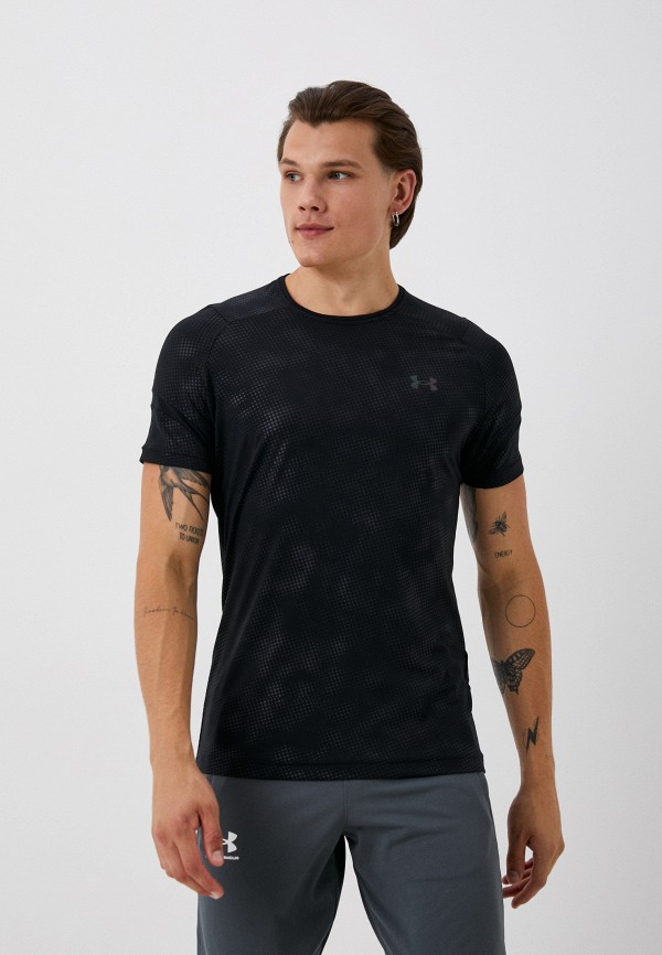 

Футболка спортивная Under Armour, Черный, UA RUSH EMBOSS SS