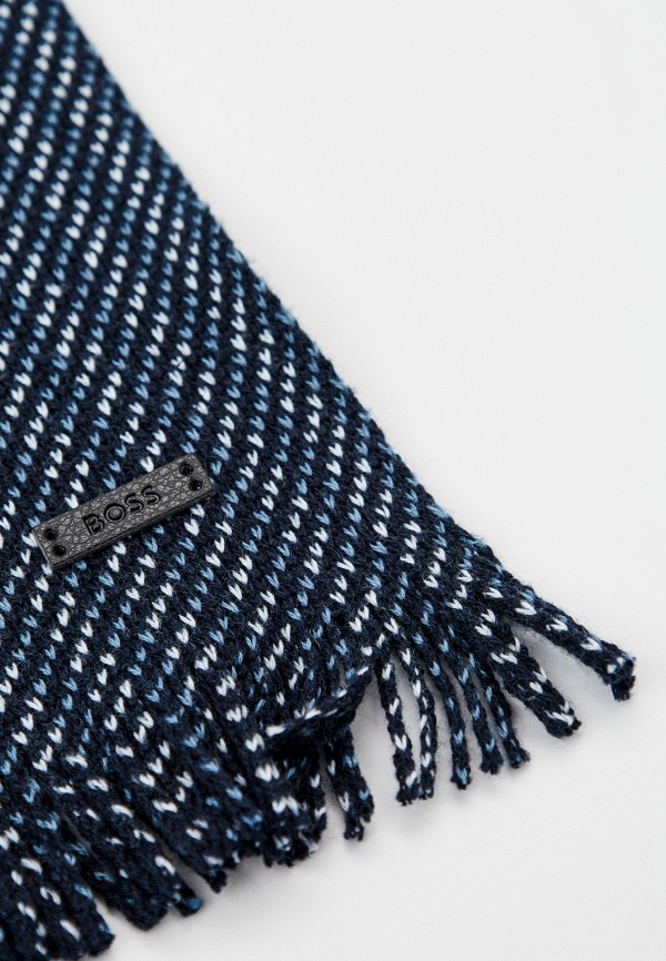 Шапка и шарф Boss синий, размер 00, фото 5