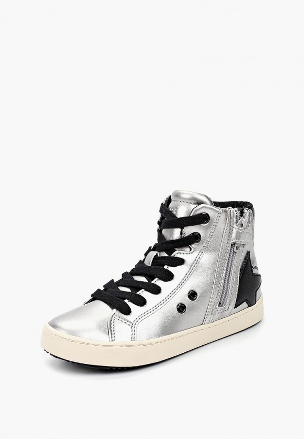 Кеды Geox серебряный, размер 33, фото 2