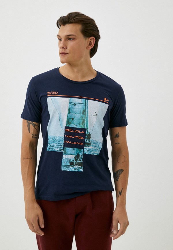 

Футболка Scuola Nautica Italiana, Синий